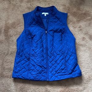 Croft & Barrow Royal Blue Quilted Vest
